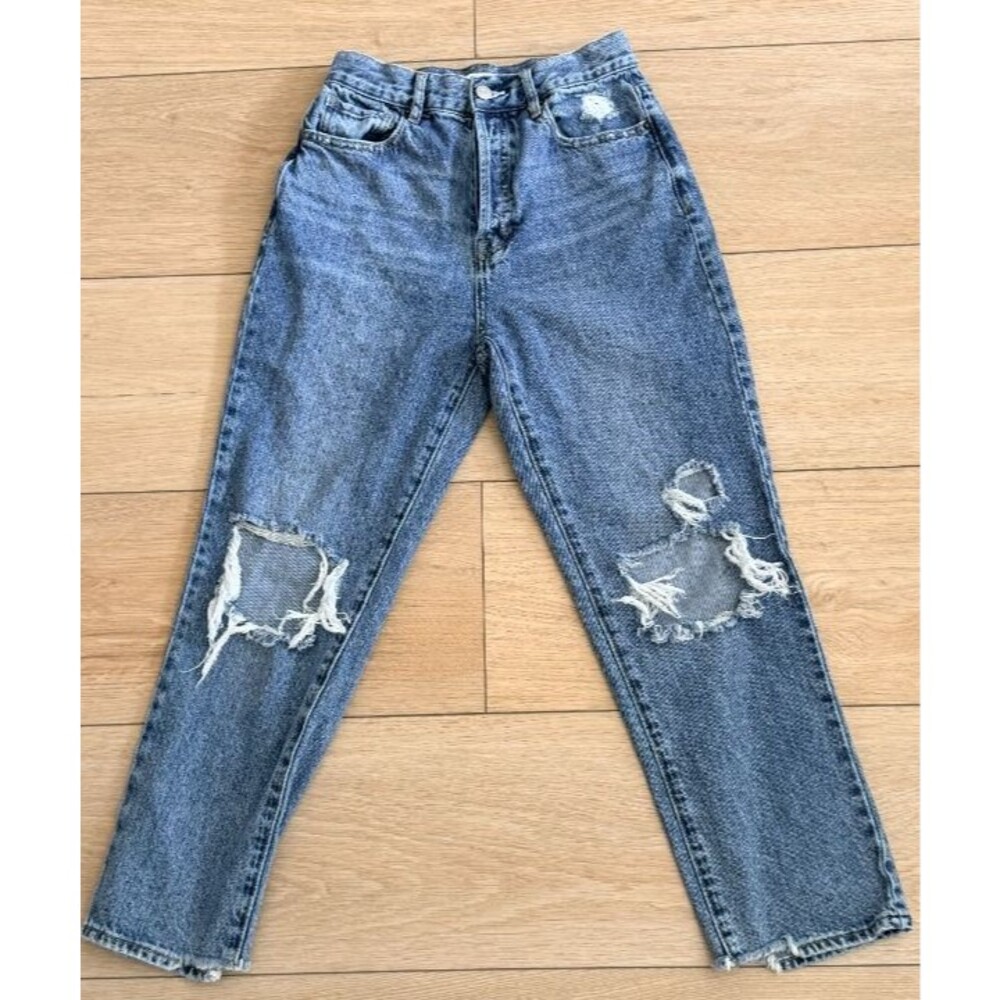 PacSun High Rise Straight Distressed Jeans 26